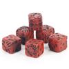 Retro Red Skull Terror Dice D6 Pips 19.6mm for Funny Friend Party Board Game Entertainment