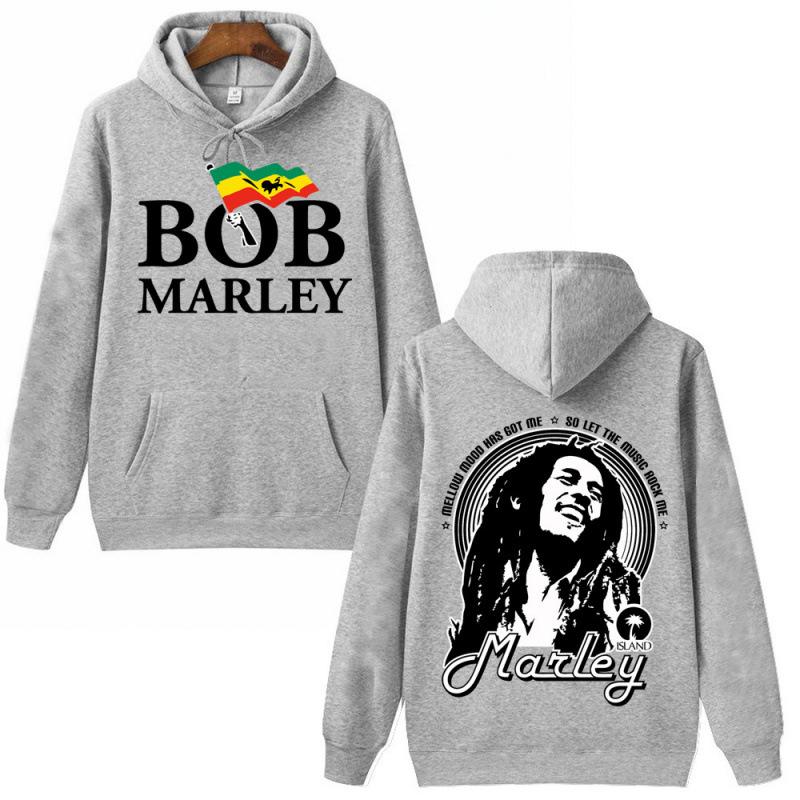Bob Marley Hoodie Man Woman Harajuku Hip Hop Pul