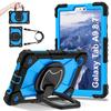 Rotating Heavy Duty Case For Samsung Galaxy Tab A9 8.7" SM-X110 X115 X117 Anti-Slip Armor Cover With Handle Grip Neck Strap