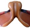 Genuine Brown Leather Jumping Horse Riding Saddle Size 17.5" inch Available