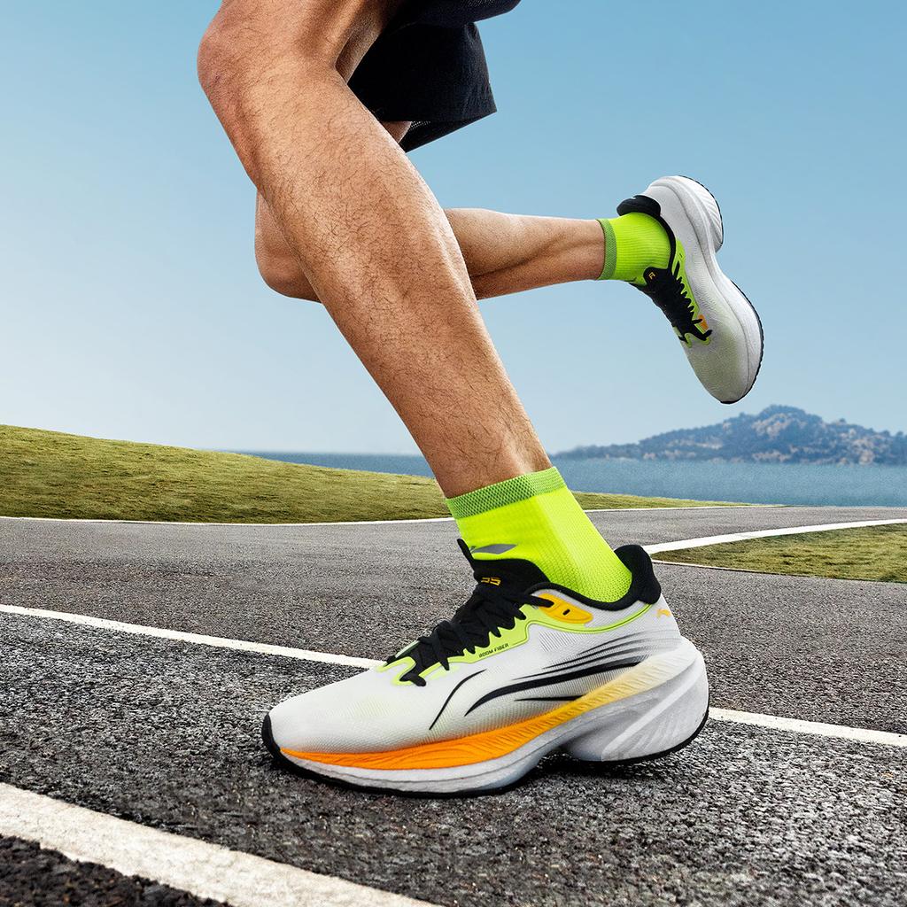 Li Ning Wu Shi 5S 4.0 Full Palm Cushioning Training Shoes Men Sneakers Cloud-White ARSU007-7