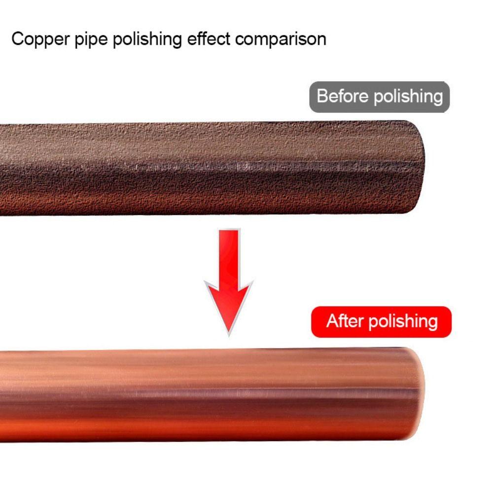 2pcs Double-headed Pipe Deburrer Reamer Copper Tube Polishing Tool  Aluminum Pipe