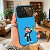 P-Paul f-Frank Fashion Logo  Phone Case For iPhone 17,16,15,14,13,12,11 Plus,Pro Max,XS,Colored Silver Plated Inside Cover