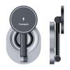 Adjustable 3-in-1 Foldable Magnetic Wireless Charger for iPhone, Apple Watch, and Earphones.