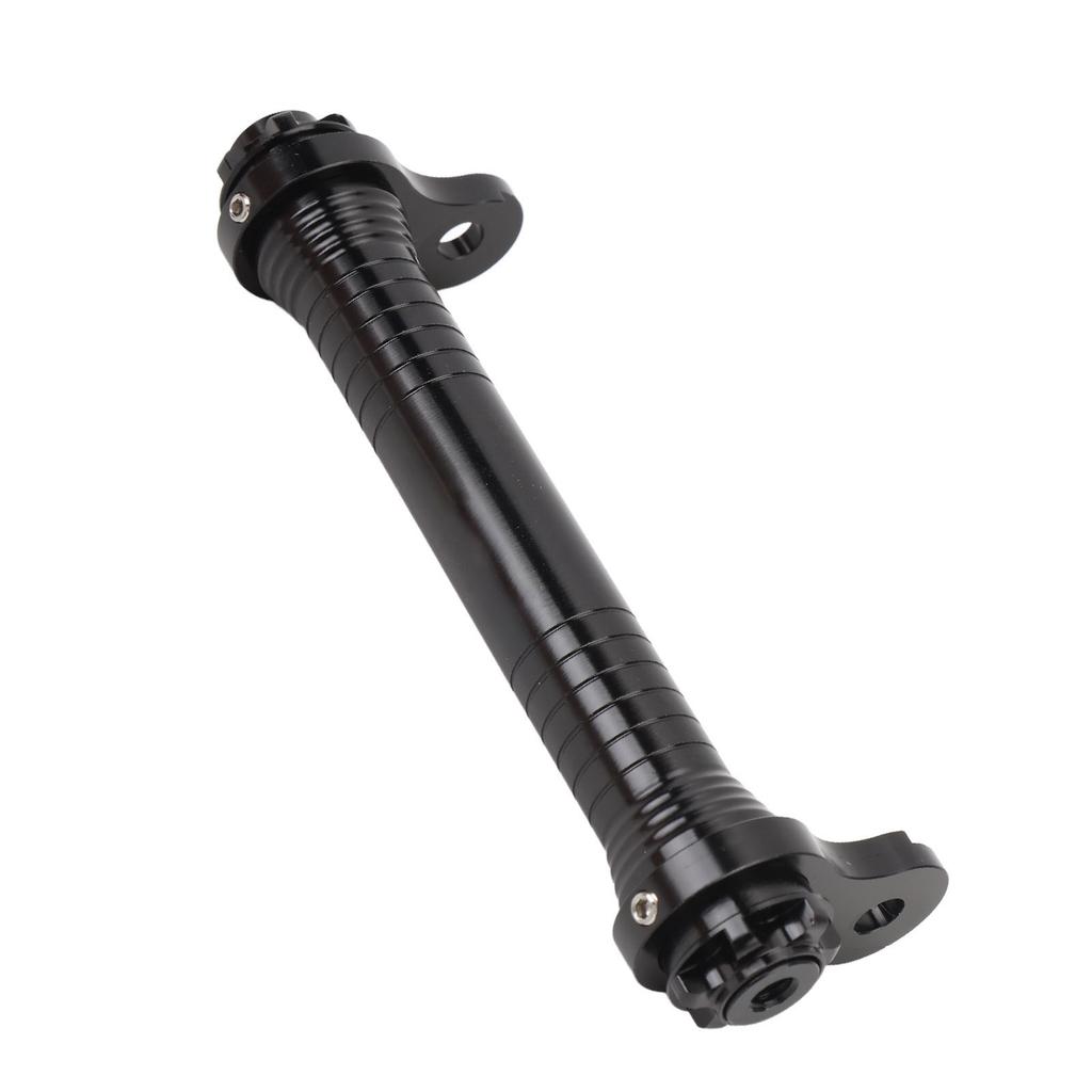 Folding Cycle Extension Rod Aluminum Alloy Strong Load Bearing Adjustable Portable High Strength Wheel Extension Bar Black