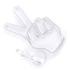Neon Sign Light Innovative Victory Gesture Decorative Lamp USB Powered for Bedroom Cabinet Shelf