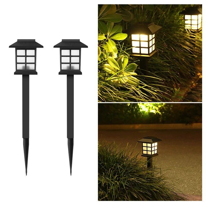 

Solar Outdoor Lights 2/6 Pack LED Solar Lights Outdoor Waterproof Solar Walkway Lights for Your Garden Landscape Path Yard Patio 2PCS
