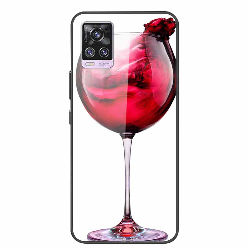 6.44" Tempered Glass Case For Vivo V20 Pro Case V 20 Pro Soft Bumper Hard Back Cover For Vivo V20 Pro 2020 Phone Case Coque Para
