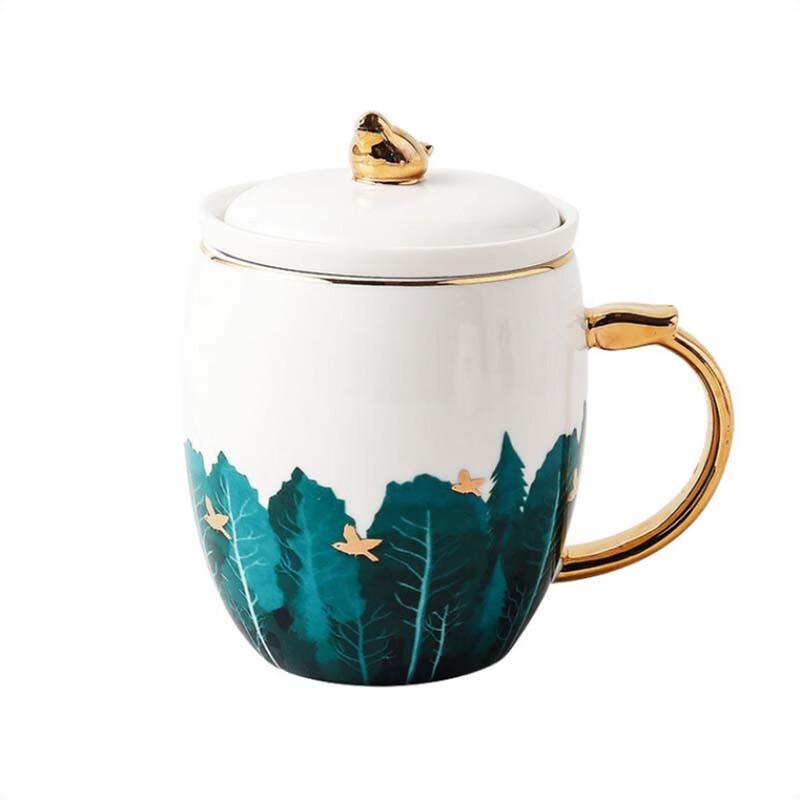 Weidu Shuiyue Little Bird Ceramic Office Cup