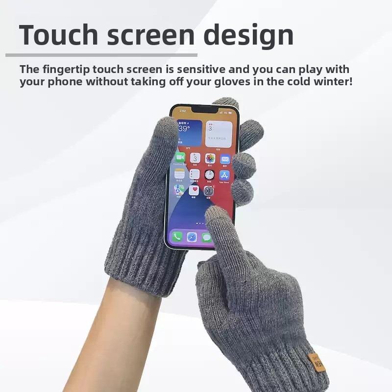 Vinterhansker for menn Dame Varme Taktiske Hansker Berøringsskjerm Vanntette Fotturer Ski Fiske Sykkel Snowboard Sklisikkert hansker