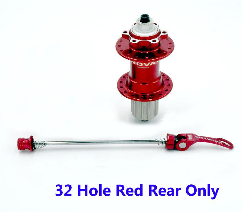 Novatec D041SB/D042SB MTB Disc Brake Hubs, 4 Bearings, 28/32/36 Holes