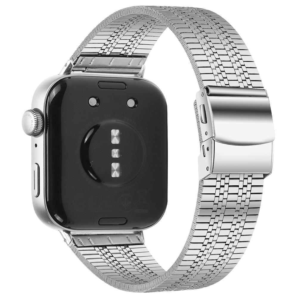 

Для Huawei Watch Fit 3 Сменный ремешок Металлический ремешок из нержавеющей стали 316L, Серебристый A