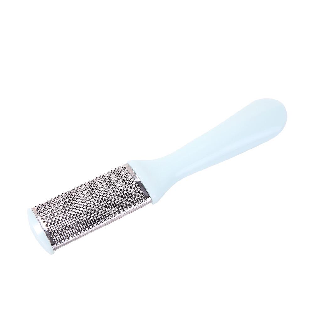 FaSoLa Stainless Steel Foot Scraper & Pumice Stone for Calluses and Dead Skin Standard синий