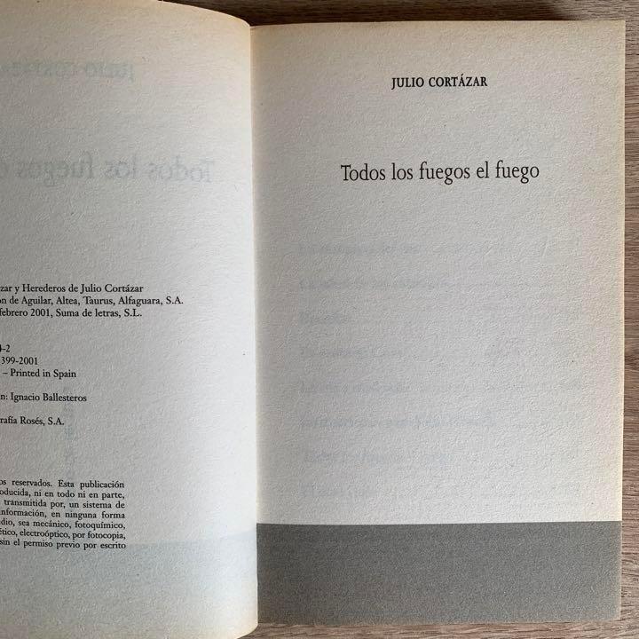 [USED] Todos Los Fuegos El Fuego Julio Cortázar