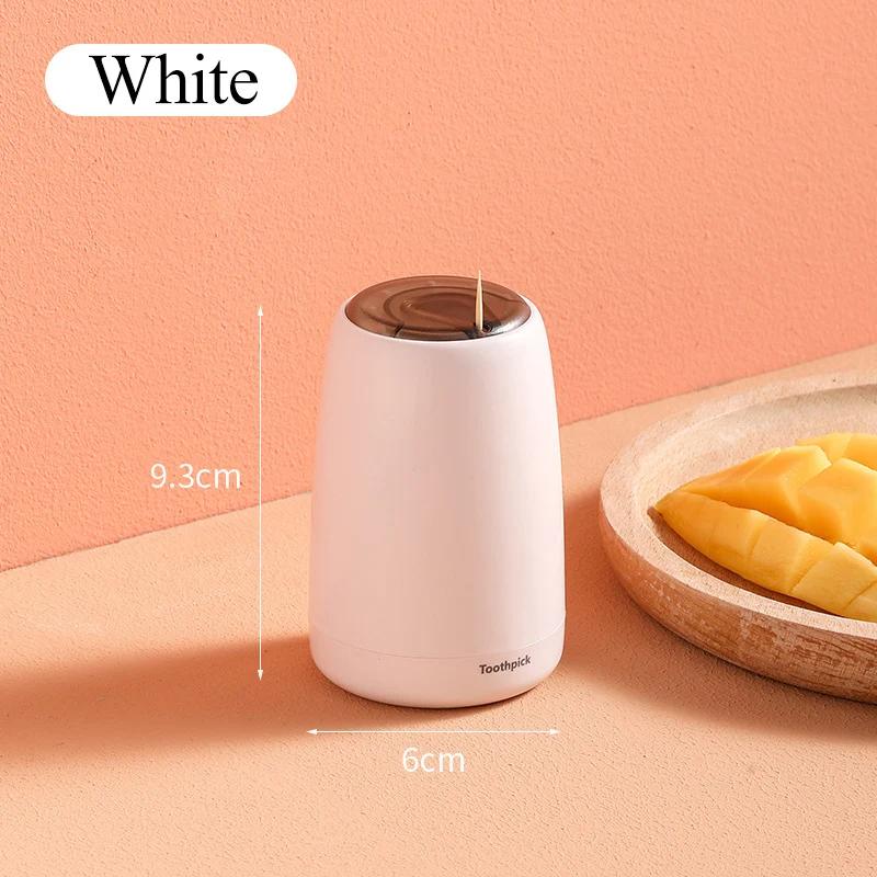 Simple Press Automatic Pop-up Toothpick Box Cleaning Teeth Toothpick Holder Restaurant Hotel Home Toothpick Storage Dispenser