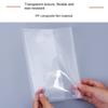 10 Sheets Self Adhesive Clear Book Wrap Transparent Notebook Protector Wrap  Stationery
