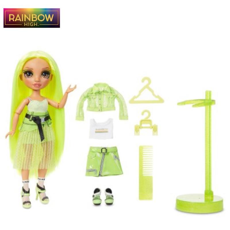Rainbow High Fashion Doll Set For Girls Princess Dress-up Toy With Interchangeable Outfits Realistic Doll