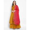 Designer Wedding Wear Kurta Palazzo Dupatta Set Indian Beautiful Top Kurti Set