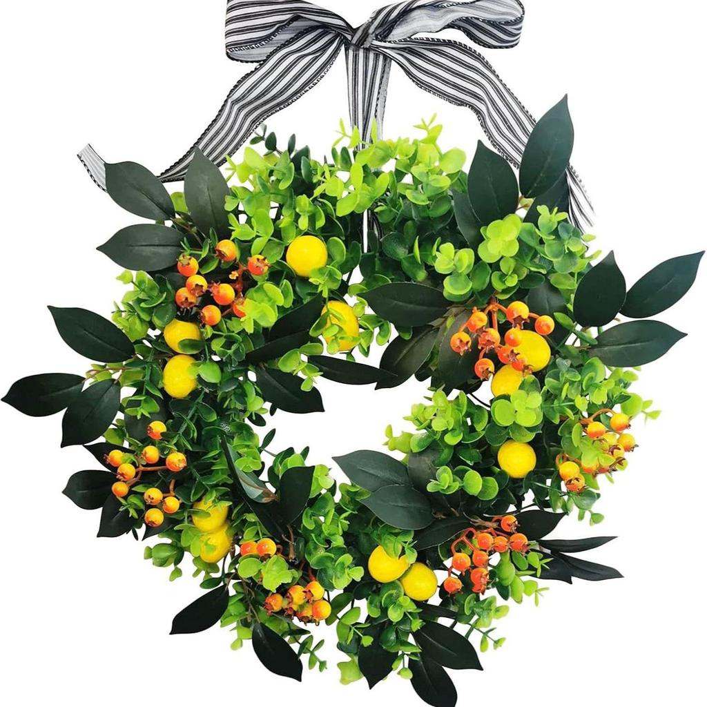 Christmas-Spring-Summer Lemon Fruit Door Hanger Decoration