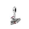 S925 Silver Bluetooth Earphone Coffee Beer Guitar Theme Charm Beads DIY Handmade Jewelry Bracelet Accessories Craft Supplies
