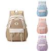 Spacious And Lightweight Nylon Backpack For Middle School Boys And Girls In Trendy Colors