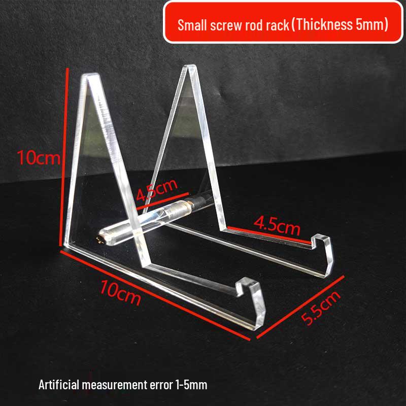 Acrylic Display Stand for Magazines, Phones, Tablets, Keyboards, Books, Photos, Frames, Bowls, Dishes, Tea Sets, and Cakes.