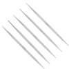 5pcs Double Head Nail Art Dotting Pen Stainless Steel Nail Painting Pen DIY Decoration Dotting Pen