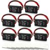 Brake Light Flash Strobe Controller Flasher Module for Auto Car Motorcycle LED Flash Module Multicolor Trucks, GS-100A 12-24V (8-Pack)