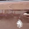 17*21CM Kreative Haustier Katze Auto Aufkleber Vinyl Fation Persönlichkeit Tier Auto Styling Aufkleber Schwarz/Silber