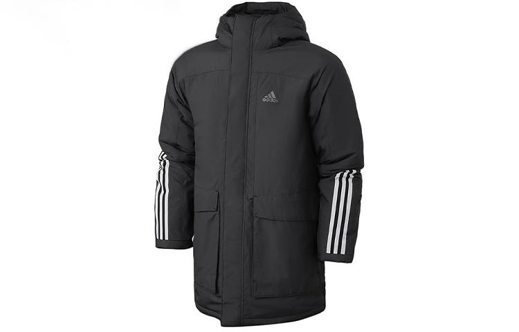 Adidas Puffer Jacket Men s Black Gray GE9998 S