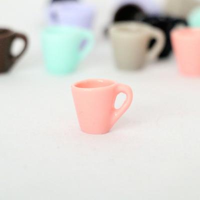 5Pcs 1:12 Mug Model Realistic Resin Dollhouse Tableware Miniature Coffee Cup Scene Decor