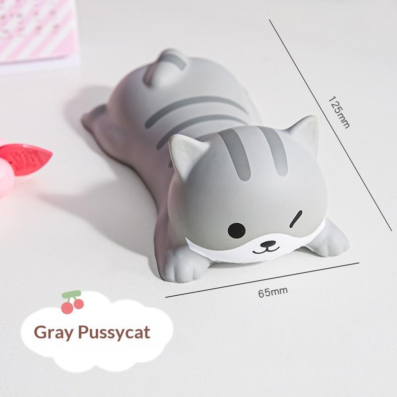 Stress Relief Wrist Rest, Memory Foam Ergonomic Cushion for Mouse, Cute Cartoon Squeeze Pad for Desk, Comfort Support for Women
