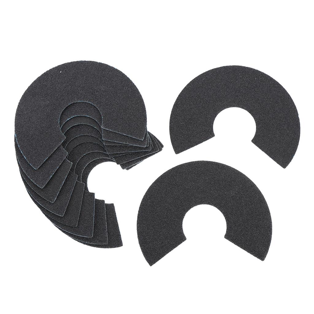 10pcs Bike Front Fork Tube Grinding Tools Less Dust Deburring Sandpaper for Metal Carbon Fiber