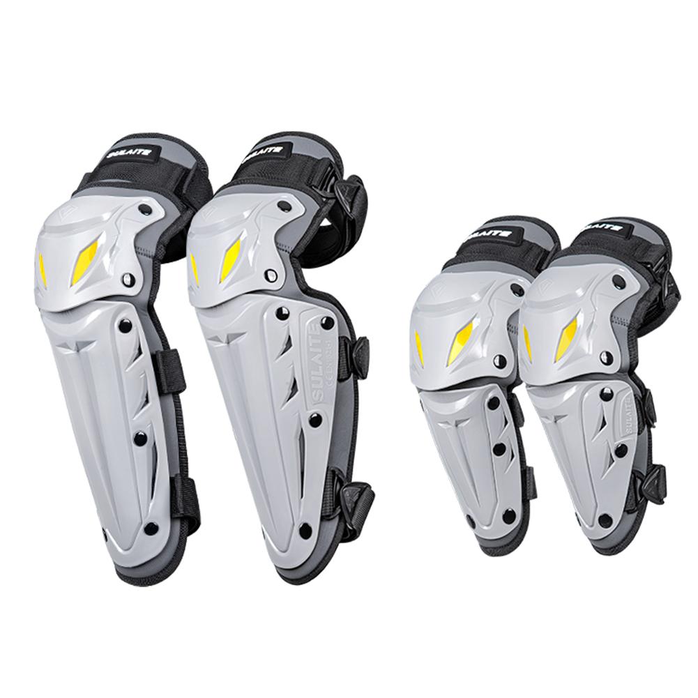 Protector de rodillas transpirable todoterreno para motocicleta, protector de codos para ciclismo y carreras.