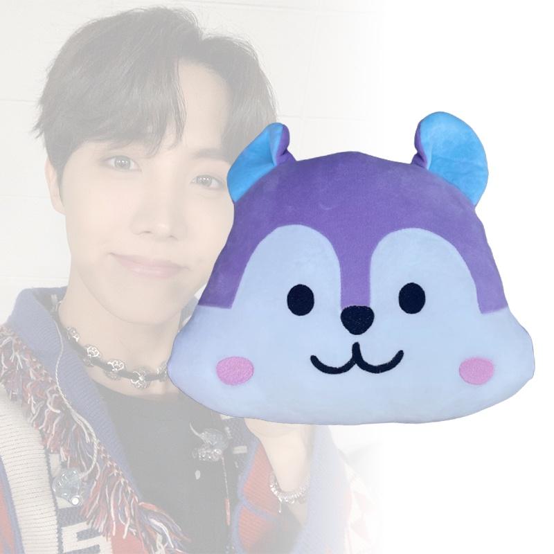 Purple Mang Stuffed Animal Pillow For Kids Cartoon Character Plush Toy