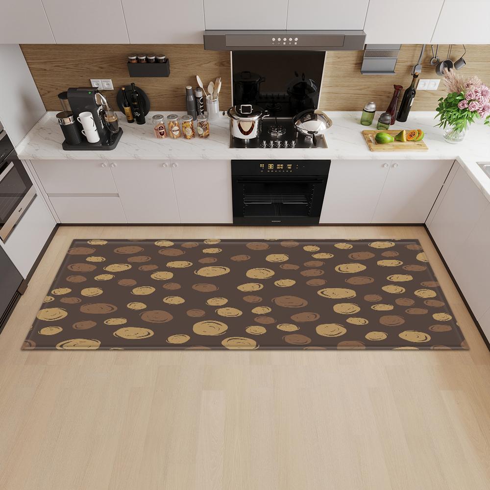 Kitchen mat entrance door mat bedroom long carpet home bathroom non-slip floor living room carpet