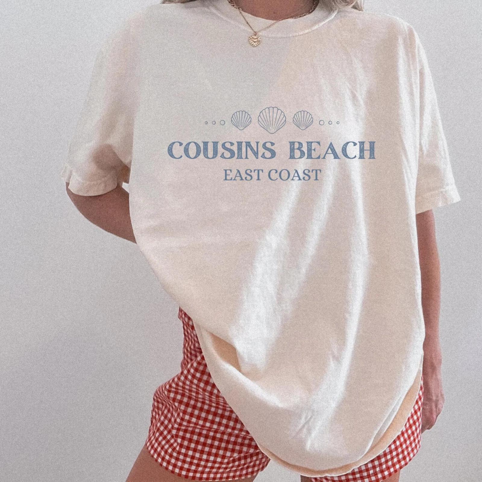 Cousins Beach Shirt Trendy Coastal Tee East Coast Beach Shirt Summer Vibes XS