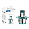 Compact 3L Stainless Steel Electric Meat Grinder & Food Processor