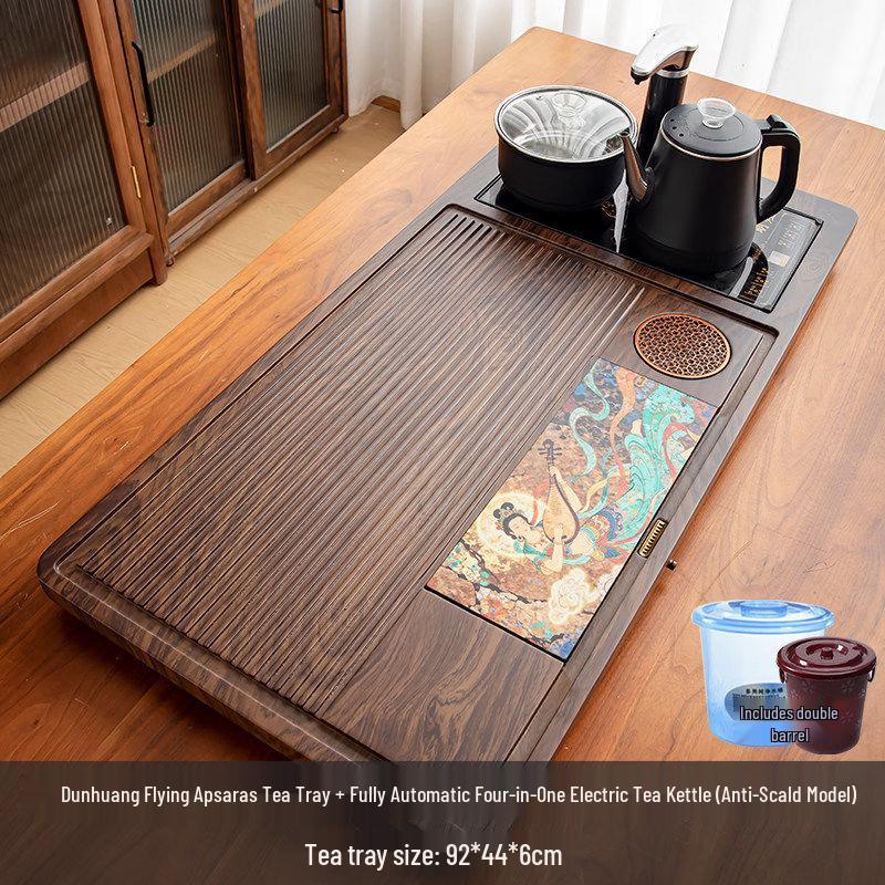 Dunhuang Feitian Automatic Electric Tea Set with Tea Tray
