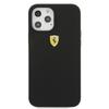 Ferrari Fessihcp12Lbk Iphone 12 Pro Max6,7 Czarny/Black Hardcase On Track Silicone