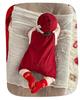 Boys' Chinese Festive Romper: Summer Harem Crawling Suit for First Birthday Banquet (Style 5303).