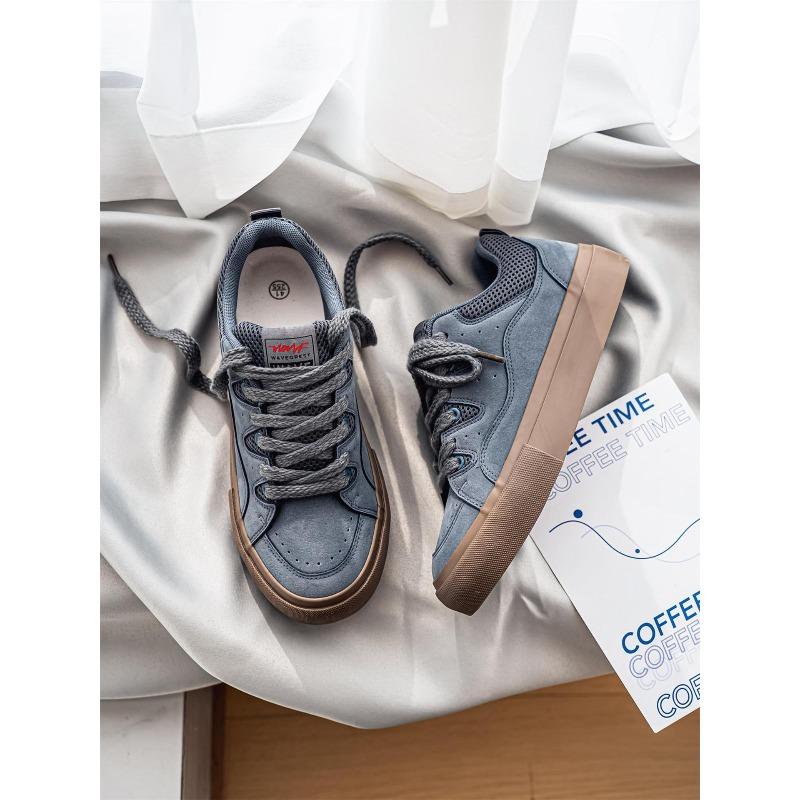 Men's shoes trendy shoes 2 bread shoes versatile skateboard shoes niche men's shoes angora red