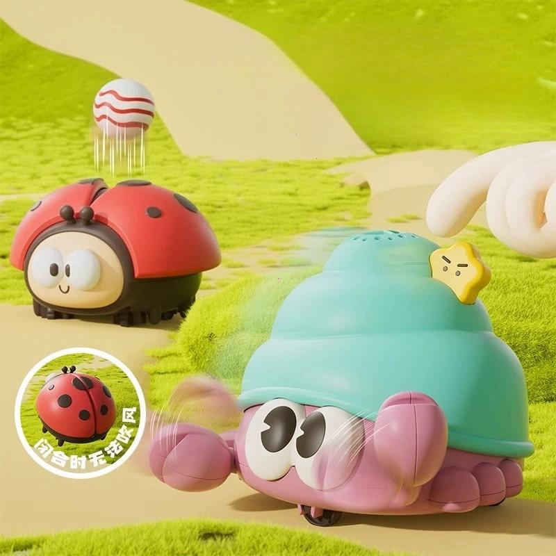 Uğur Böceği Yüzen Top Çocuk Yapboz Oyuncak Bebek Erken Eğitim Odak Eğitimi Oyunu Erkek Kız 1-3 Yaş Yengeç Sevimli Hayvanlar Oyuncak