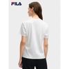 FILA Women's Knitted Short Sleeve Round Neck T-Shirt