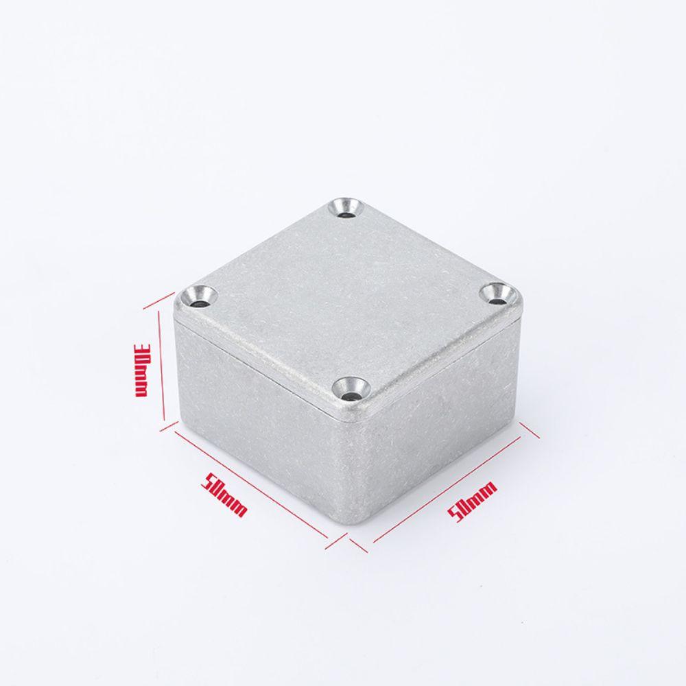 Openable Aluminium Enclosure Shell Waterproof Project Box Shell New Electronic Diecast Stompbox