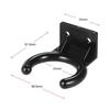 Plastic Hanger Microphone Rack Wall 6g/ 0.2in Black