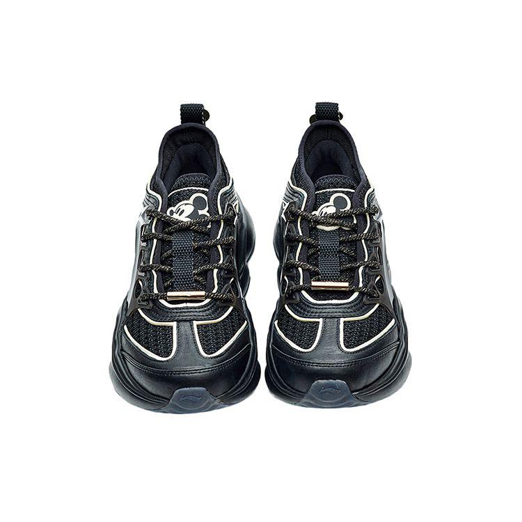 Li Ning 1990 Mickey Mouse Módní Sportovní Ležérní Obuv Dámské Tenisky Černé ALFR158-1