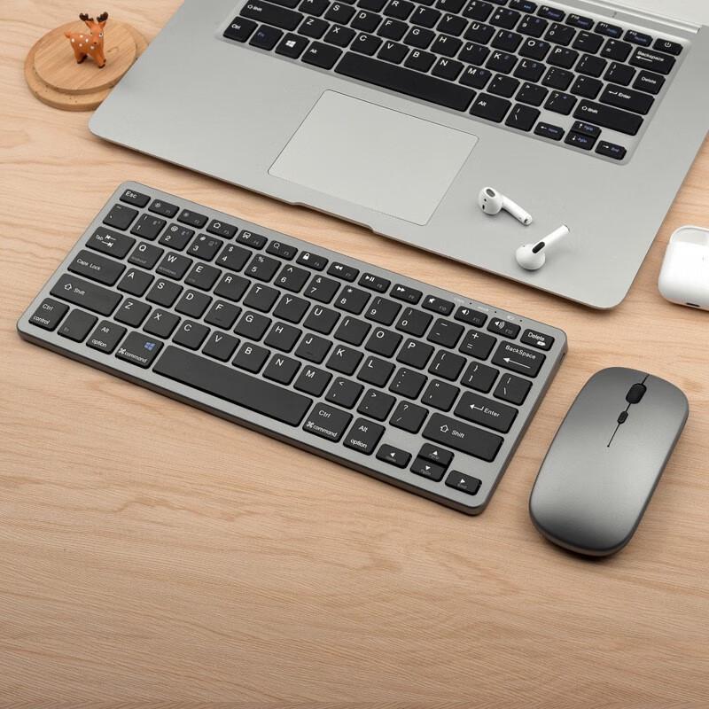 OIMG Ultra-thin Tri-Mode Wireless Keyboard and Mouse Combo