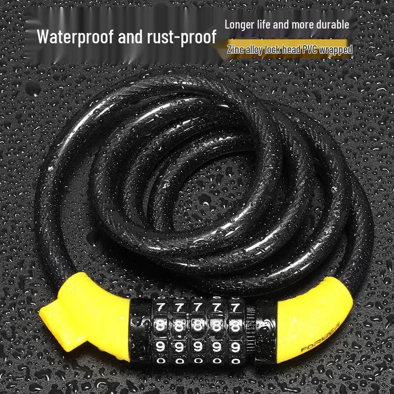 Forever Bicycle Password Cable Lock