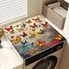 HUIHUADU Retro Tile Diatom Mud Washing Machine Mat